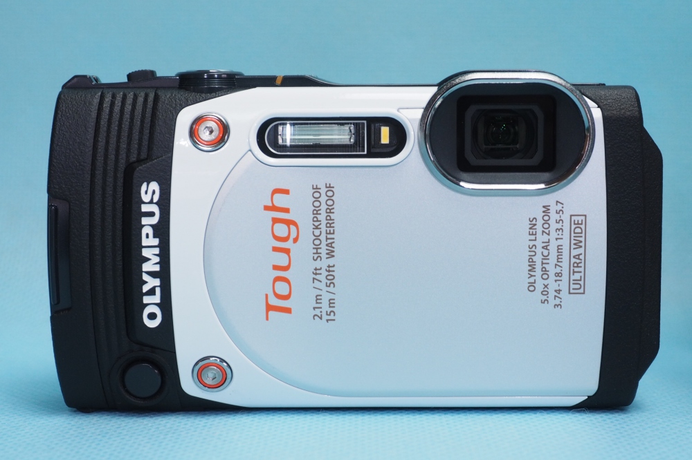 ニコニコ宅配買取｜OLYMPUS デジタルカメラ STYLUS TG-860 Tough ホワイト 防水性能15m 可動式液晶モニター