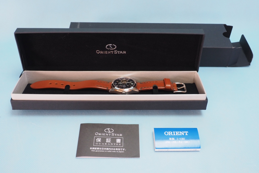 ORIENT 腕時計 ORIENTSTAR オリエントスター ソメスサドルモデル セミスケルトン 自動巻き (手巻き付) WZ0101DK メンズ、買取のイメージ