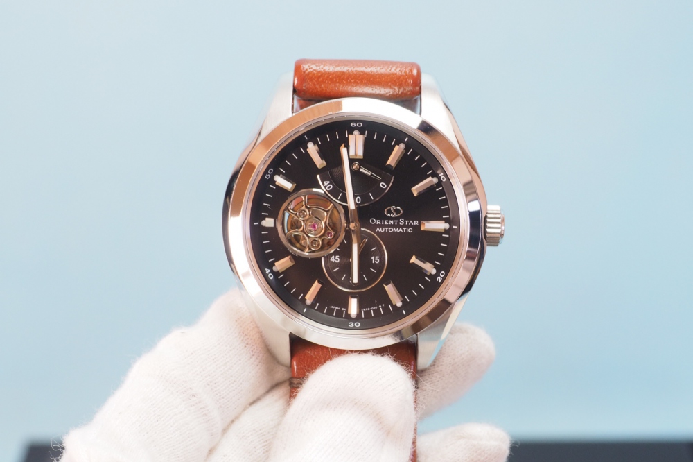 ORIENT 腕時計 ORIENTSTAR オリエントスター ソメスサドルモデル セミスケルトン 自動巻き (手巻き付) WZ0101DK メンズ、その他画像１