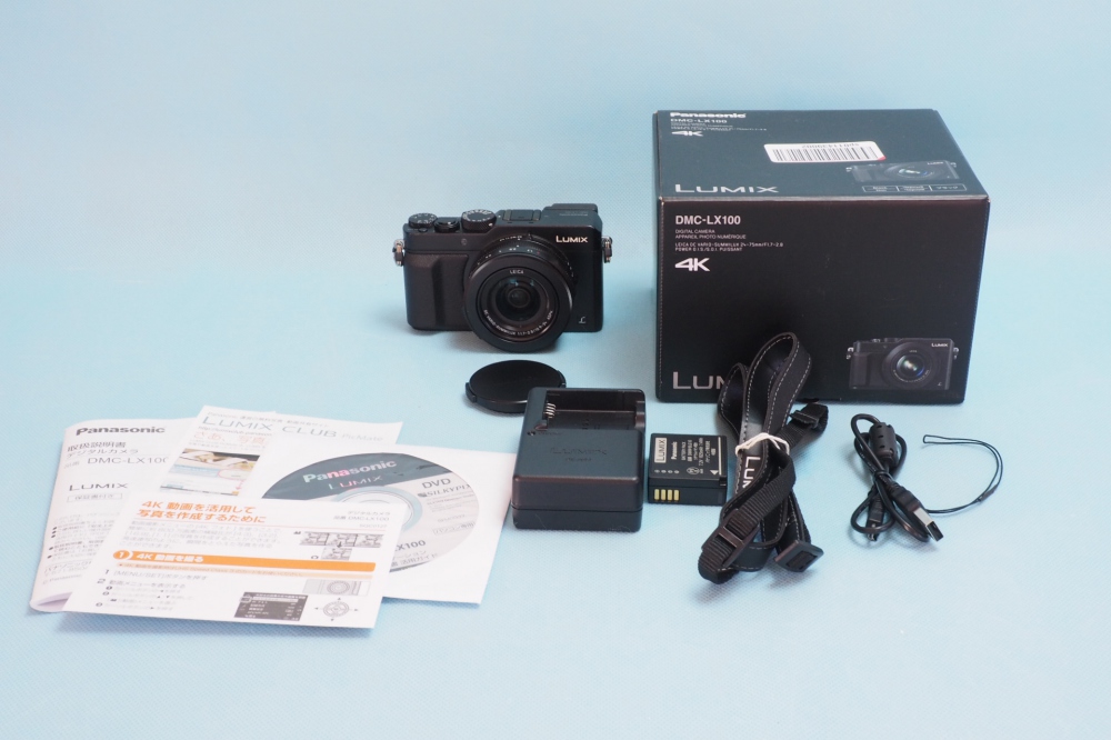 Panasonic コンパクトデジタルカメラ ルミックス LX100 4/3型センサー搭載 4K動画対応 ブラック DMC-LX100-K、買取のイメージ